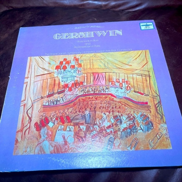 Gershwin’s Rhapsody in blue and American in Paris vintage vinyl recordfrom 1978 - Picture 1 of 9